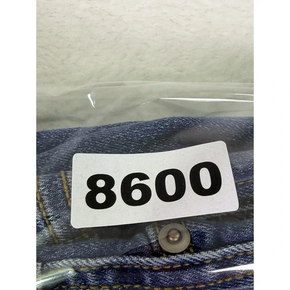 Spanx Jeans Womens XL Blue Medium Wash Mid Rise Straight Pull On Stretch - Picture 10 of 10